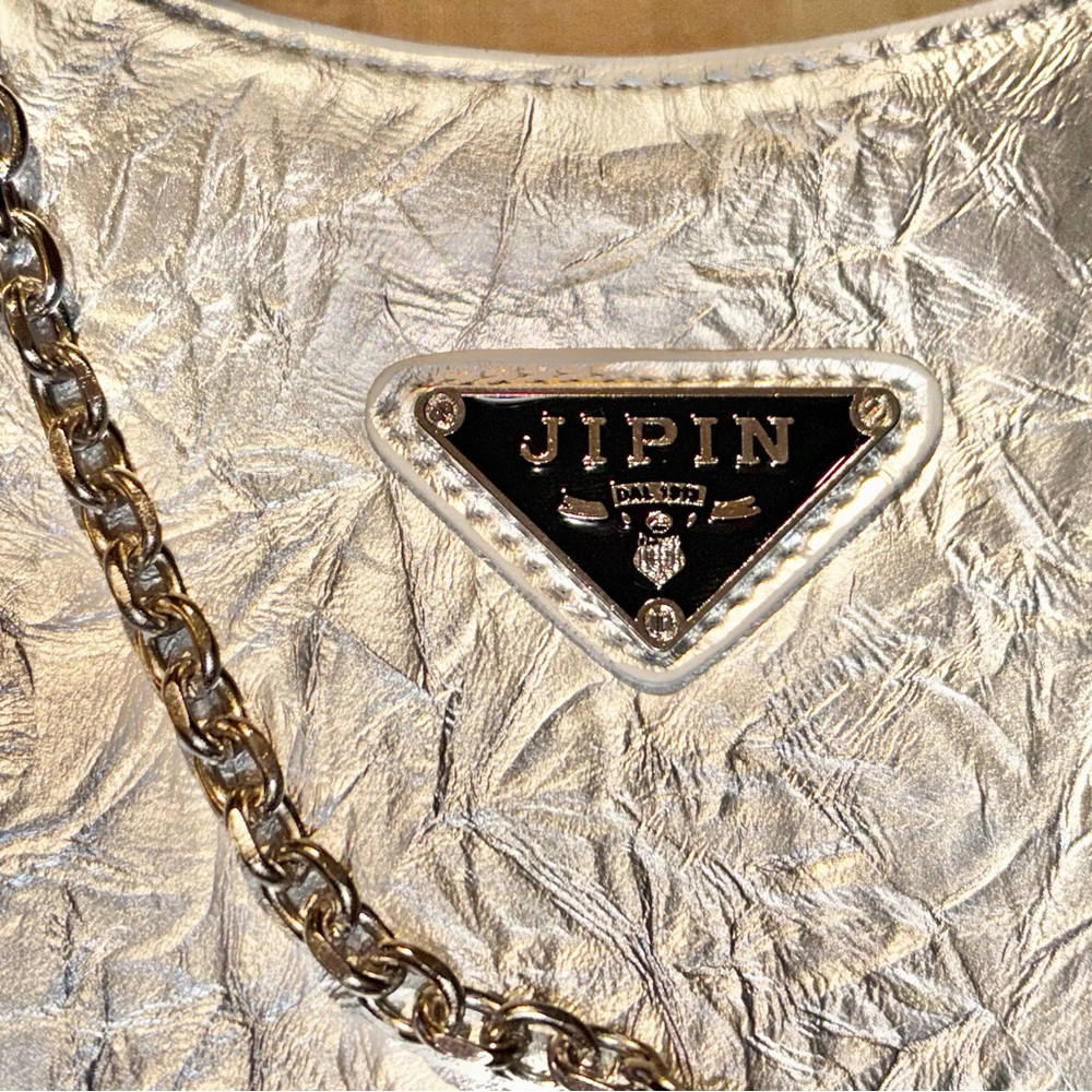 Metallic crossbody/handbag